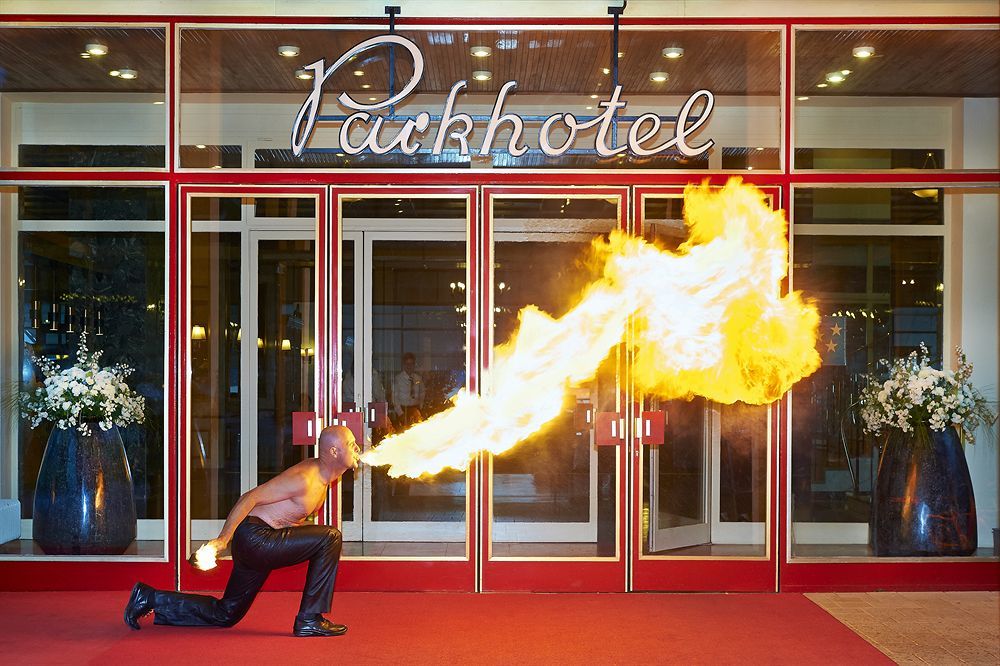 Parkhotel Portschach - Das Hotelresort Mit Insellage Am Worthersee เพิร์ทชาค อัม เวิร์ทเทอร์ซี ภายนอก รูปภาพ