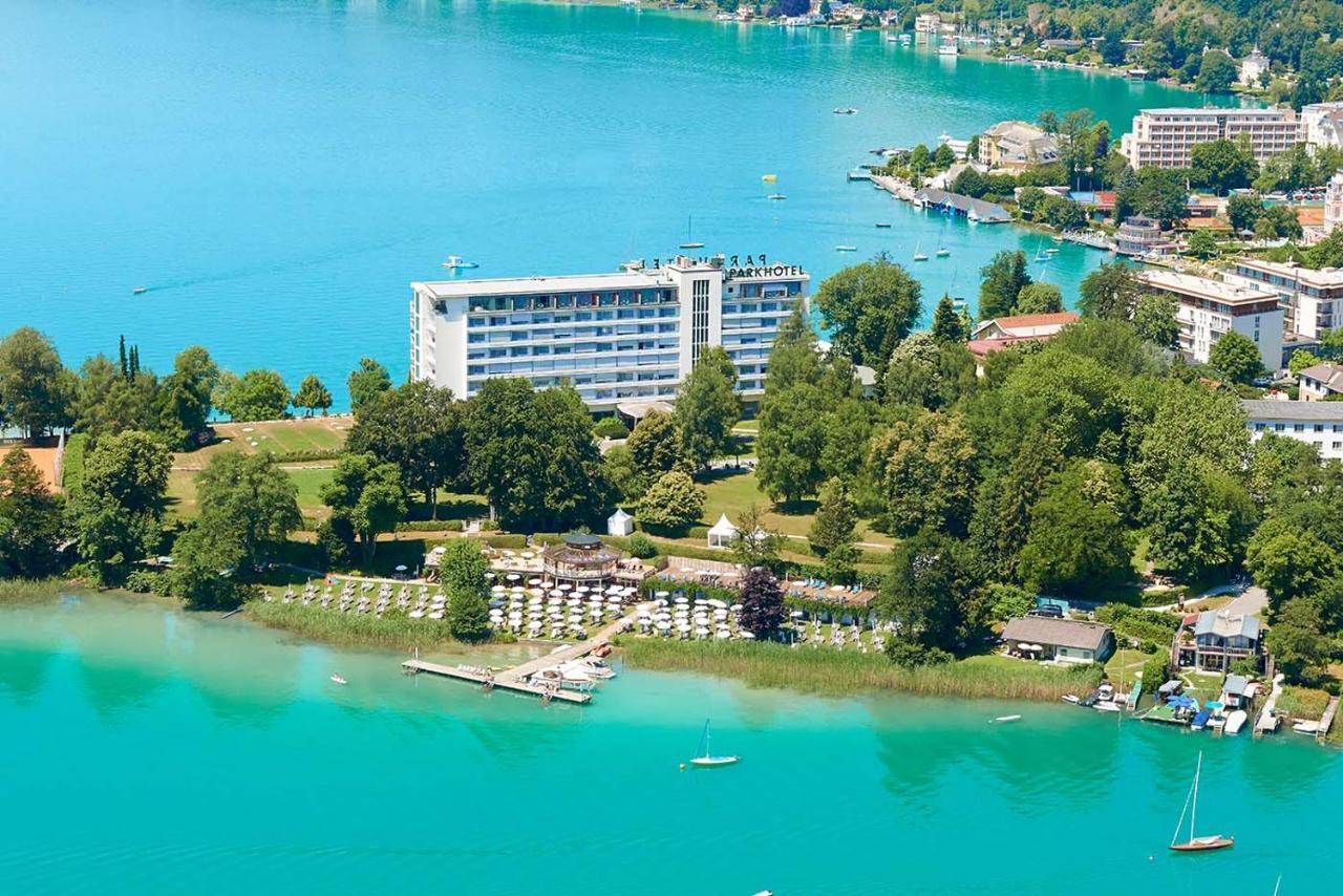 Parkhotel Portschach - Das Hotelresort Mit Insellage Am Worthersee เพิร์ทชาค อัม เวิร์ทเทอร์ซี ภายนอก รูปภาพ